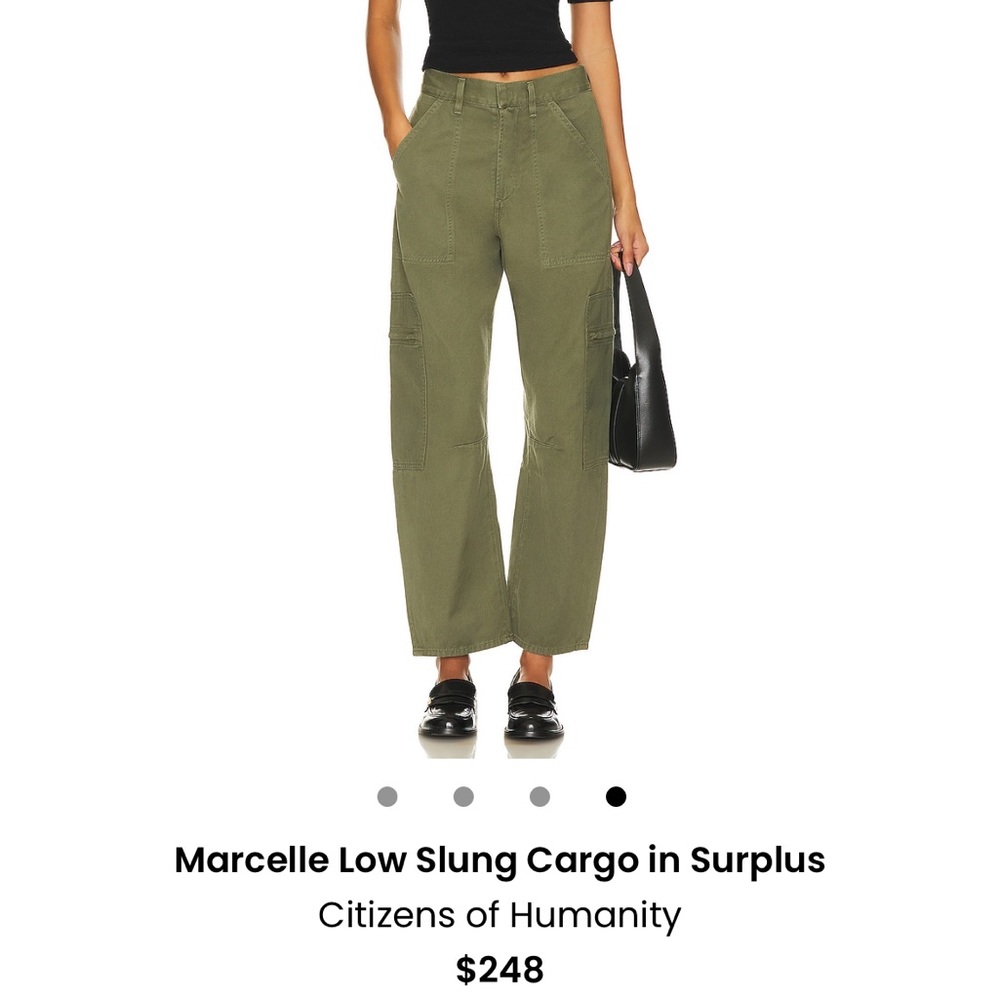 Marcelle Low Slung Cargo in Surplus